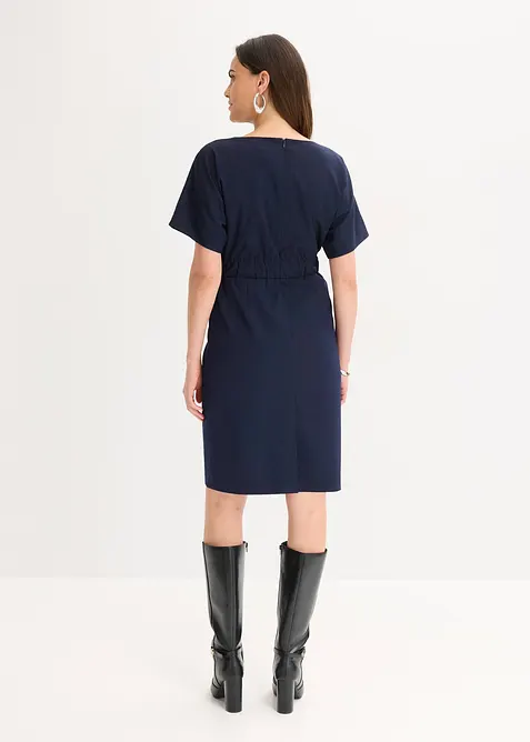 Pouzdrové šaty s křidélkovými rukávky, bonprix