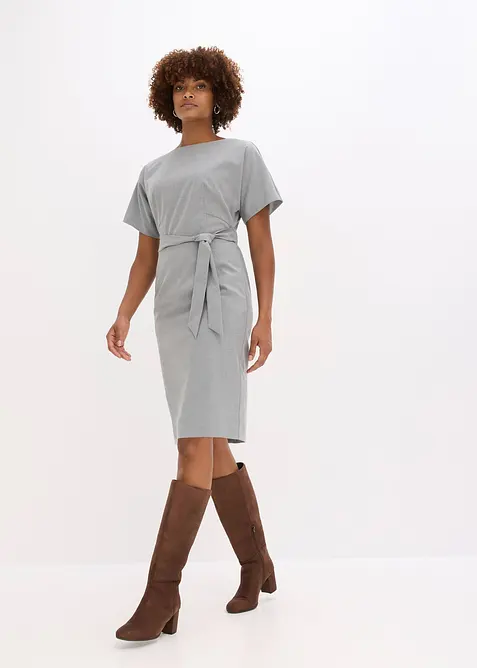 Pouzdrové šaty s křidélkovými rukávky, bonprix