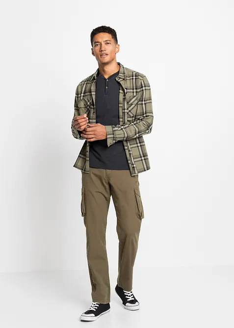 Henley triko (2 ks v balen&iacute;), bonprix