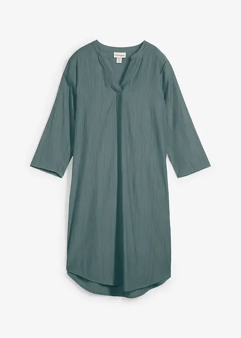 Tunikové šaty z viskózové směsi se strukturovaným efektem, bonprix