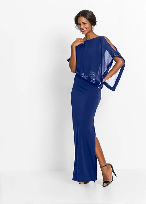 Žerzejové šaty s pajetkami, bonprix