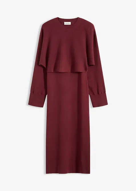 Pleten&aacute; souprava se &scaron;aty (2d&iacute;ln&aacute; souprava), bonprix