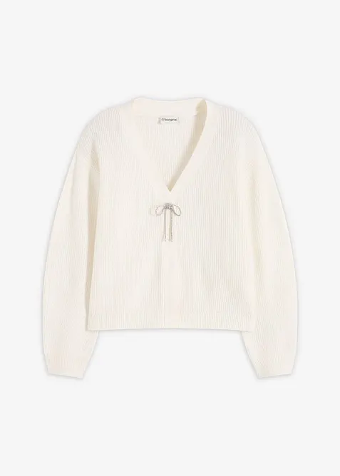 Krátký pletený kabátek, bonprix