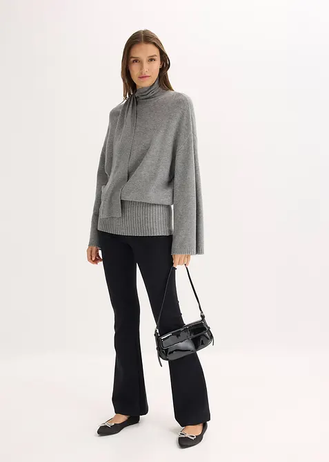 Oversize svetr z měkké viskózové směsi, bonprix