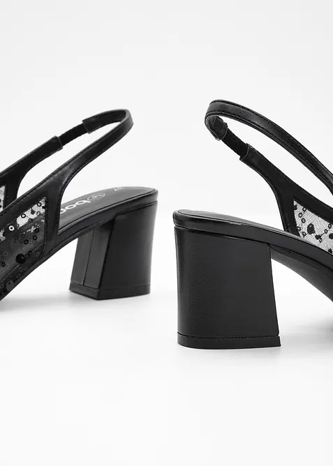 Lodičky s otevřenou patou, bonprix