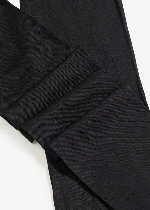 Tvarující ultra neprůhledné punčochové kalhoty, Belly Control, pohodlný lem, 80 DEN, bonprix