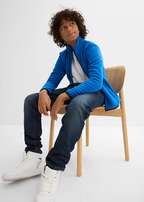 Flísová bunda se stojáčkem (2 ks v balení), bonprix