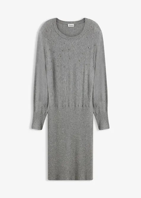 Pletené šaty z měkké viskózové směsi, bonprix