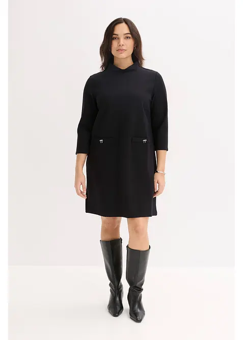 Minišaty ze splývavé směsi s viskózou, bonprix