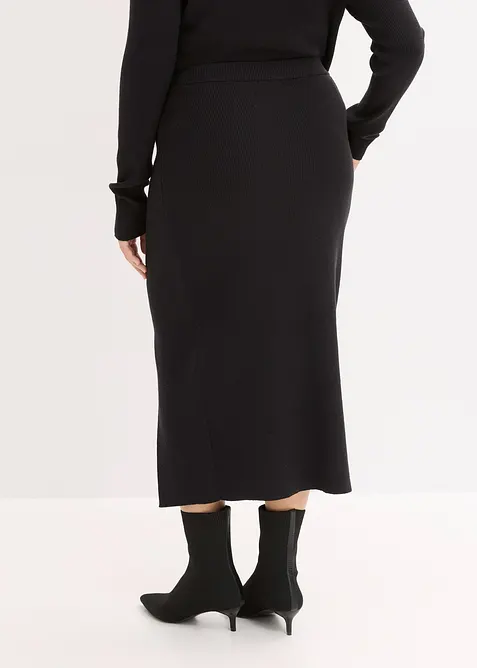 Sukně z jemné pleteniny z měkké viskózové směsi, bonprix