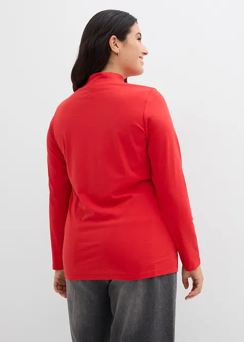 Přiléhavé tričko s dlouhým rukávem, bonprix