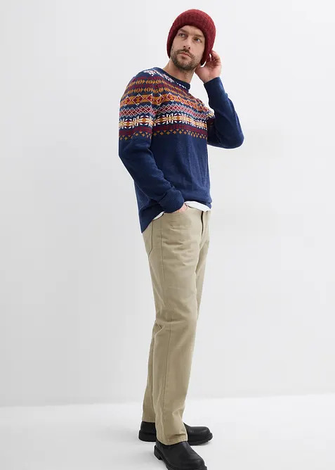 Svetr s norským vzorem, bonprix