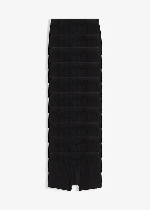 Přiléhavé boxerky s bavlnou (10 ks v balení), bonprix