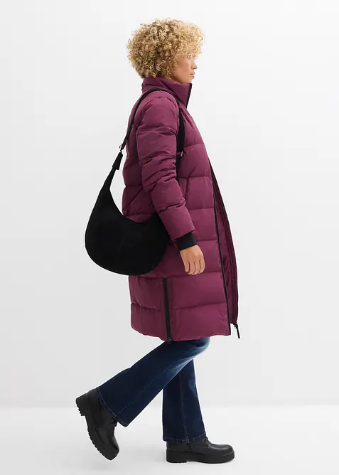 Péřový kabát s recyklovaným prachovým peřím, izolující hřejivou technologie, bonprix