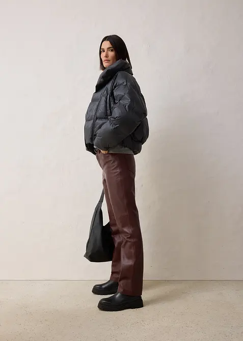 Péřová bunda s recyklovaným prachovým peřím, voděodolná, bonprix