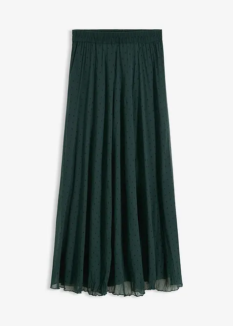 &Scaron;if&oacute;nov&aacute; sukně se zmačkanou &uacute;pravou, bonprix