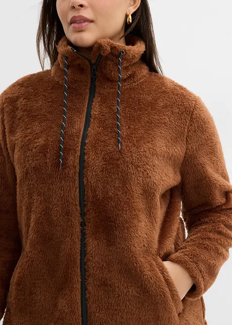 Bunda z medv&iacute;dkov&eacute;ho fl&iacute;su, bonprix