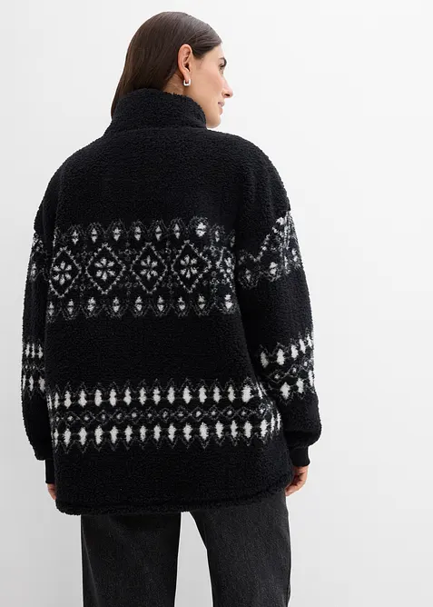 Mikina z medv&iacute;dkov&eacute;ho fl&iacute;su, bonprix