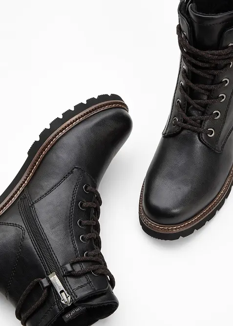 Šněrovací kotníková obuv Tamaris, Tamaris