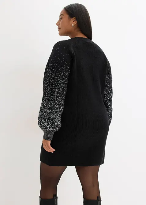 Pleten&eacute; &scaron;aty se třpytiv&yacute;m efektem, bonprix