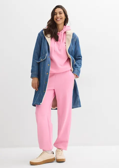 Teplákové kalhoty z čisté bavlny, bonprix