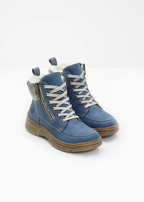 Šněrovací kotníková obuv značky Rieker, Rieker