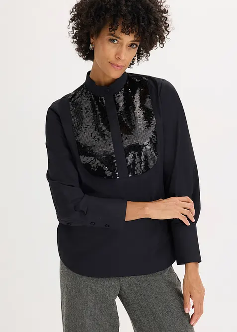 Tunika s flitry, bonprix