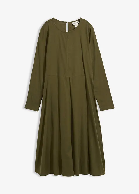 Flanelové šaty z čisté bavlny, bonprix