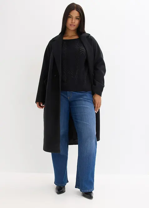 Ažurový svetr, bonprix