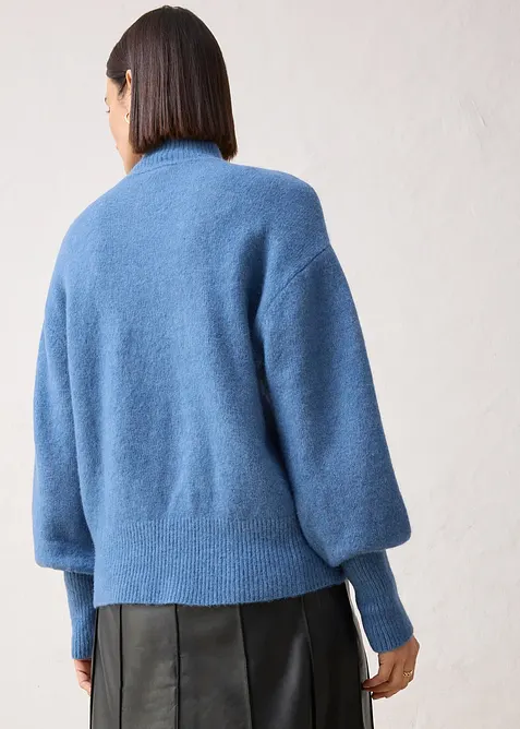 Vlněný svetr s alpakou, bonprix