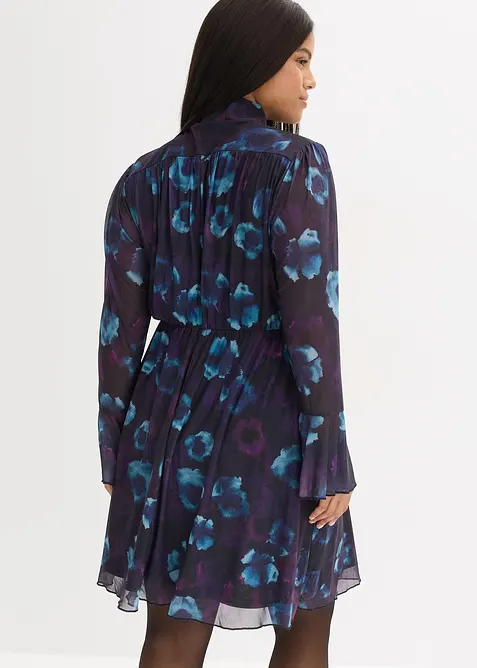 Šaty z jemné síťoviny, bonprix