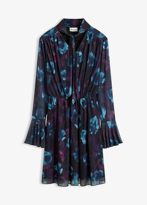 Šaty z jemné síťoviny, bonprix