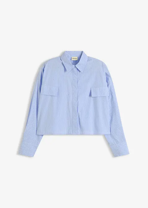 Oversize halenka z bavlněné směsi, bonprix