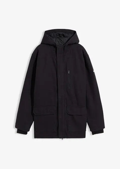 Odolná zimní bunda z plátna, bonprix