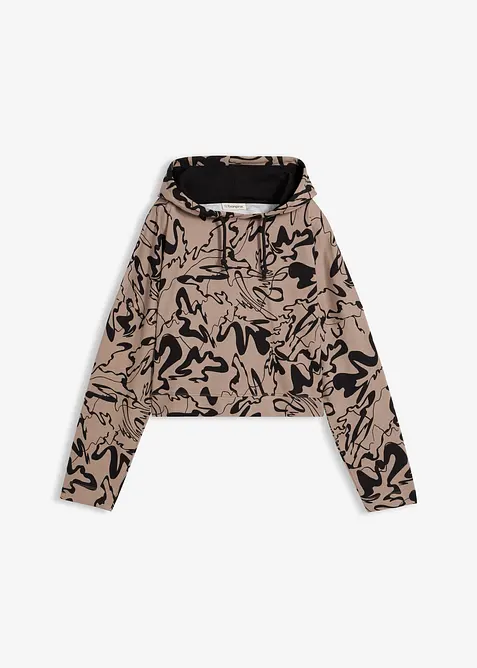 Mikina s kapuc&iacute;, z čist&eacute; bavlny, bonprix