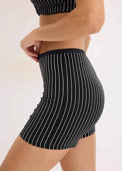 Dámské vysoké boxerky s delší nohavičkou (4 ks v balení), bonprix