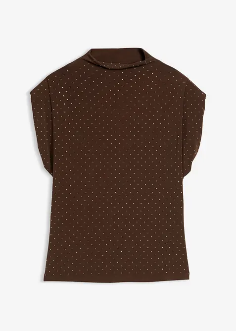 Top se třpytivými kamínky, bonprix