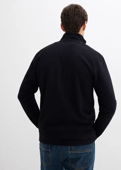 Měkká flísová bunda s praktickými kapsami na zip, bonprix