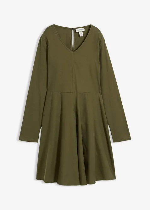 Lehké flanelové šaty z čisté bavlny, bonprix