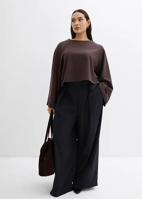 Pelerína s dlouhým rukávem, bonprix