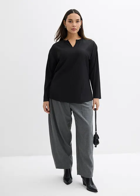 Plisované triko, bonprix