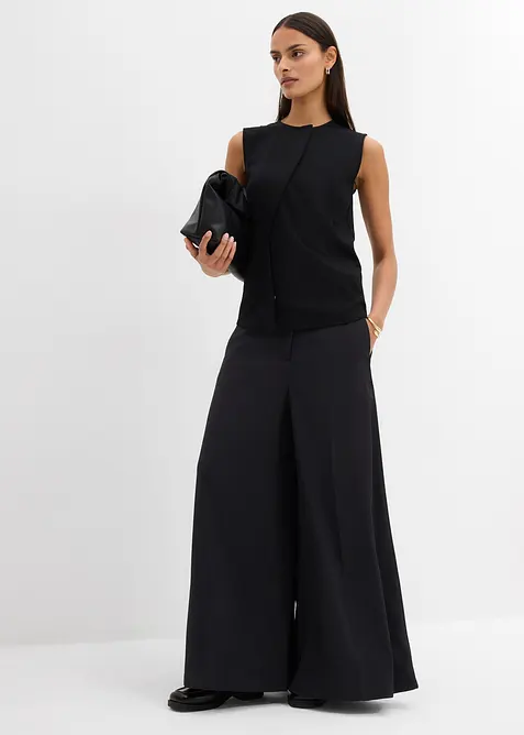 Asymetrický vestový top z Punto di Roma, bonprix