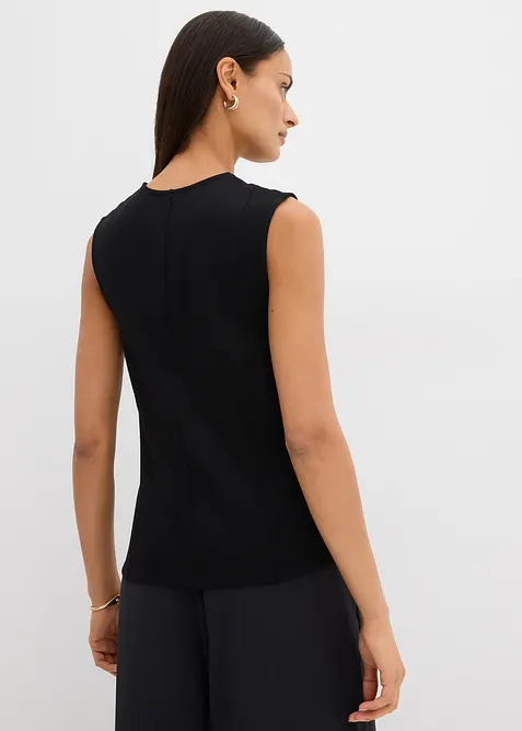 Asymetrický vestový top z Punto di Roma, bonprix