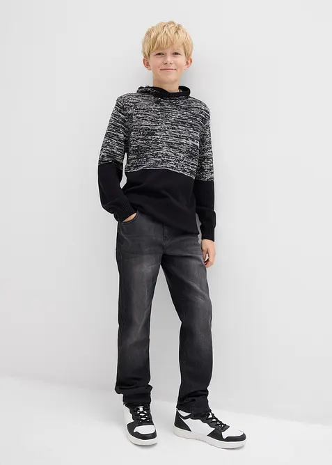 Svetr s šálovým límcem, bonprix