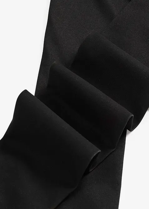 Hřejivé průsvitné legíny s regulací bříška a push-up efektem, 50 DEN, bonprix