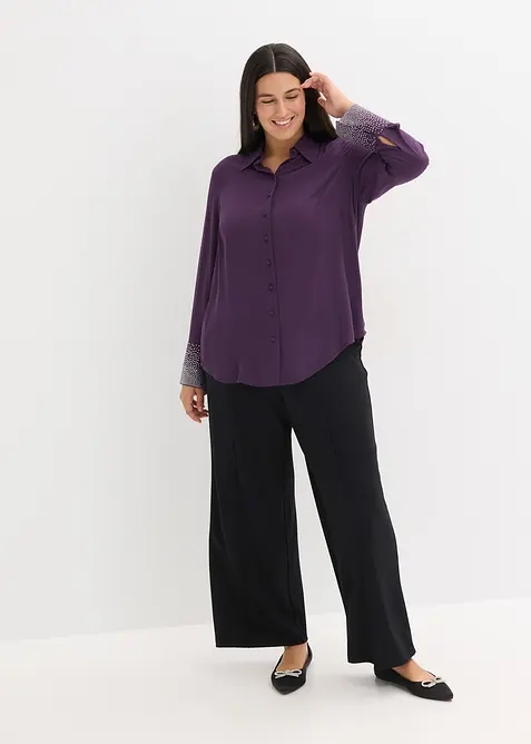 Halenka se třpytiv&yacute;mi kam&iacute;nky, bonprix