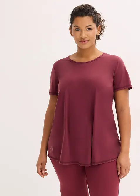 Velmi měkké funkční tričko se síťovanou vsadkou, rychleschnoucí, bonprix