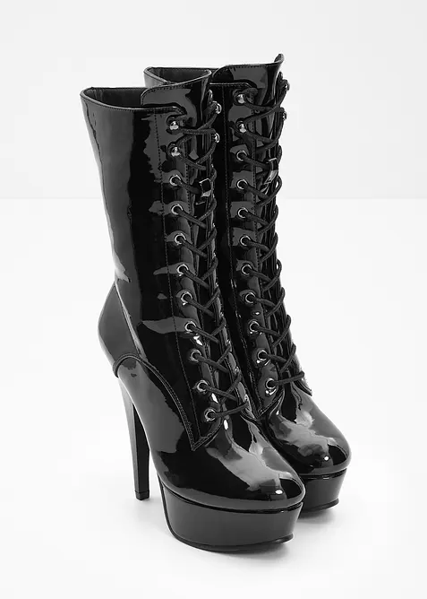 Kotníková obuv na platformě, bonprix