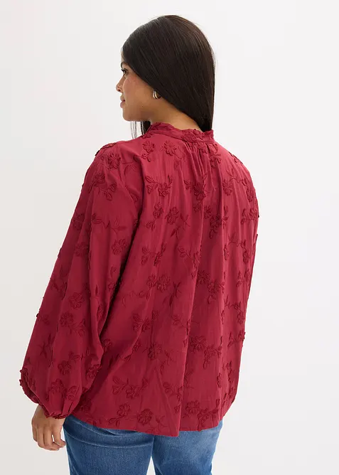 Halenka bez zap&iacute;n&aacute;n&iacute;, z čist&eacute; bavlny, bonprix