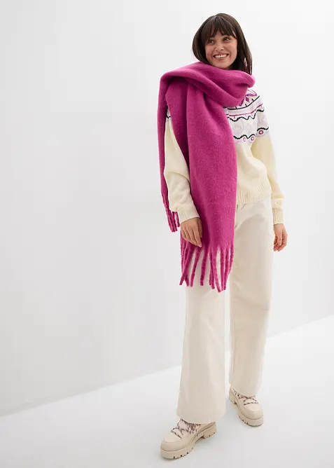 Široké manšestrové kalhoty, bonprix